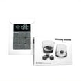 thumbnail image 3 of Juego de piedras de whisky 9 rocas de enfriamiento de whisky de granito con bolsa de terciopelo MABOTO Gris oscuro, 3 of 7