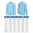 thumbnail image 4 of TRYSIL Men's Athletic Hooded UPF 50+ Sun Protection Long Sleeve Fishing Running Rash Guards Shirts, 4 of 6