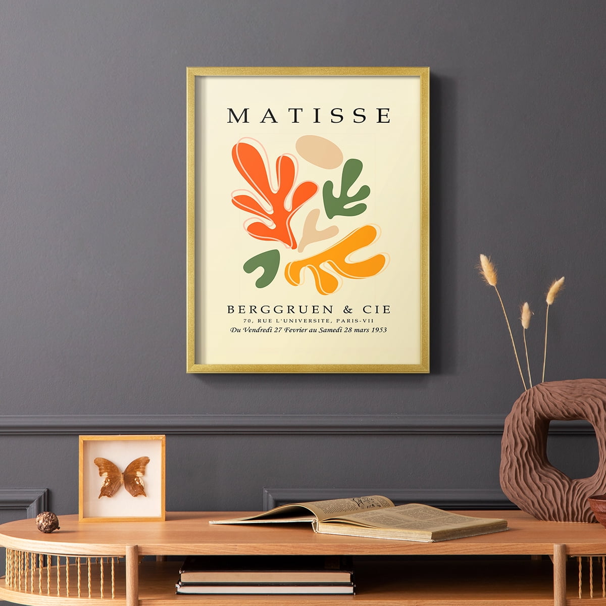 Matisse LXXXII Framed Print - Solid Wood