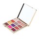 thumbnail image 4 of 12 colores hermoso juego de sombras de ojos mate polvo brillo paleta de sombras de maquillaje, sombras de ojos súper altamente pigmentadas para crear un maquillaje Night Charming Jinwen Paleta de sombra de ojos, 4 of 8