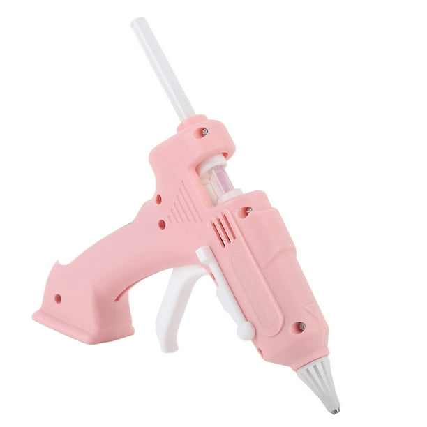 Kit De Pistola De Pegamento Caliente Con 10 Barras De Pegamento, Pistola De Fusión En Caliente De Precalentamiento Rápido, Pistola De Pegamento Recargable Para Manualidades