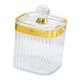 thumbnail image 4 of Tarro de almacenamiento hermético, recipiente para alimentos de cocina, recipiente para almacenar alimentos, tarro para especias Oro, 4 of 9