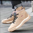 thumbnail image 3 of Oyedens Snow Boots Running Shoes Men Winter Warm Plush Lined Hiking Walking Tennis High Top Sneakers, 3 of 6