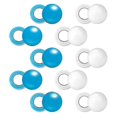 thumbnail image 1 of 10 Pairs Running Bib Magnets, Magnetic Race Bib Clips Marathon Bib Clips Running Bib Buckles Bib Fa, 1 of 4