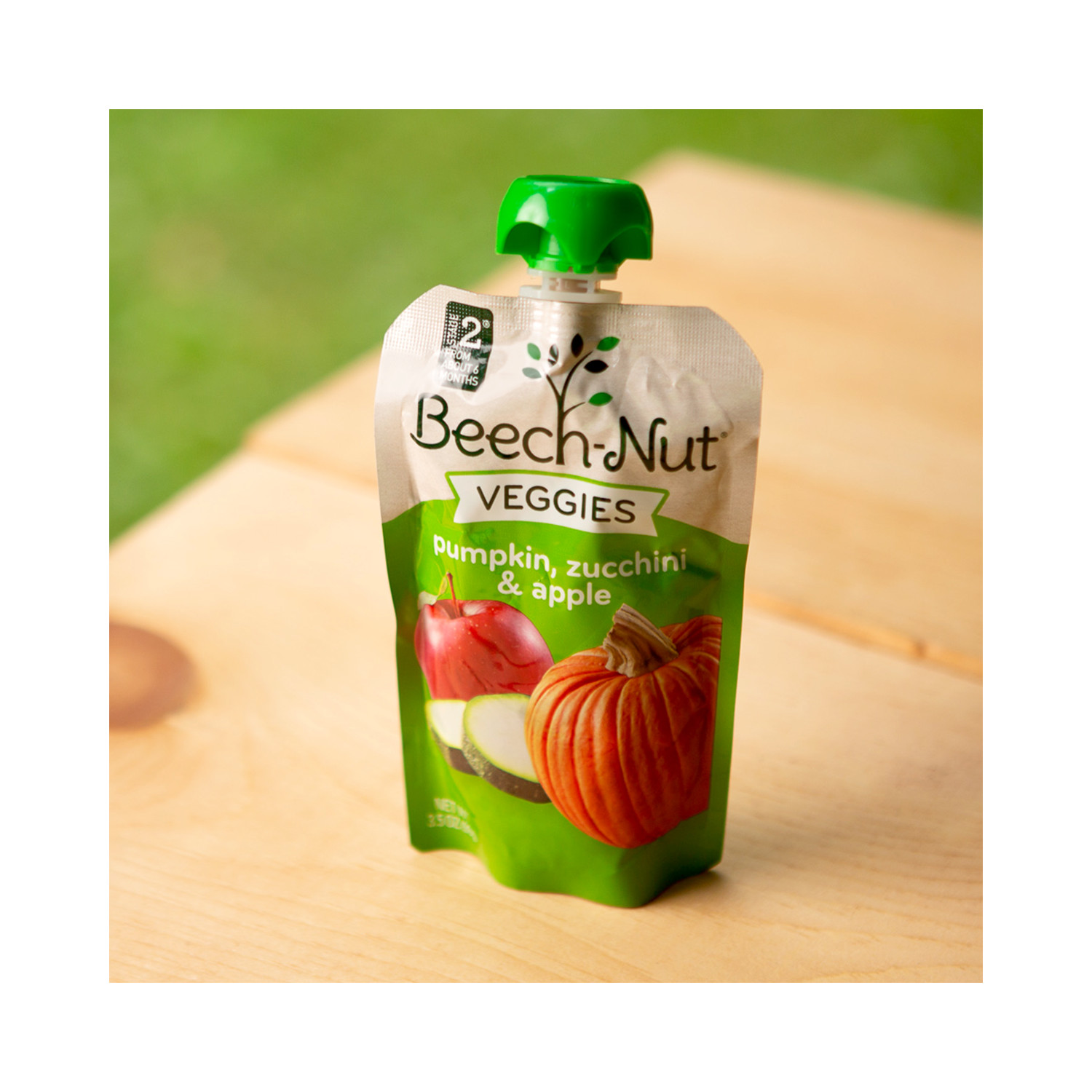 Beech-Nut Veggies Stage 2 Baby Food Variety Pack, 3.5 oz Pouch (9 Pack) - image 2 of 3