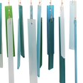 thumbnail image 6 of Blue Handworks Wind Chimes Seaglass Glass Wind Chime Garden Decor, 6 of 8