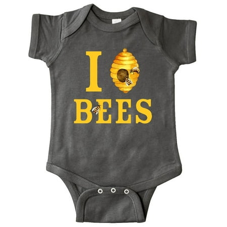 

Inktastic I Love Bees Gift Baby Boy or Baby Girl Bodysuit