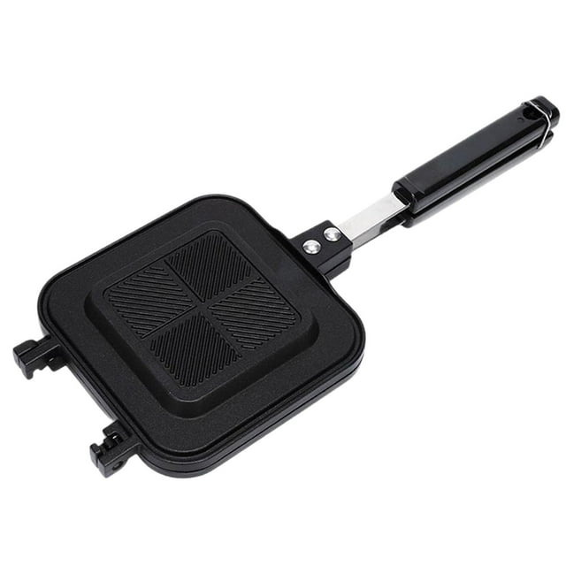 Sartén para hornear de doble cara Strade Fareast Limited sartén para cocinar sartén para asar hamburguesas tortillas paninis sartén para hacer sándwiches