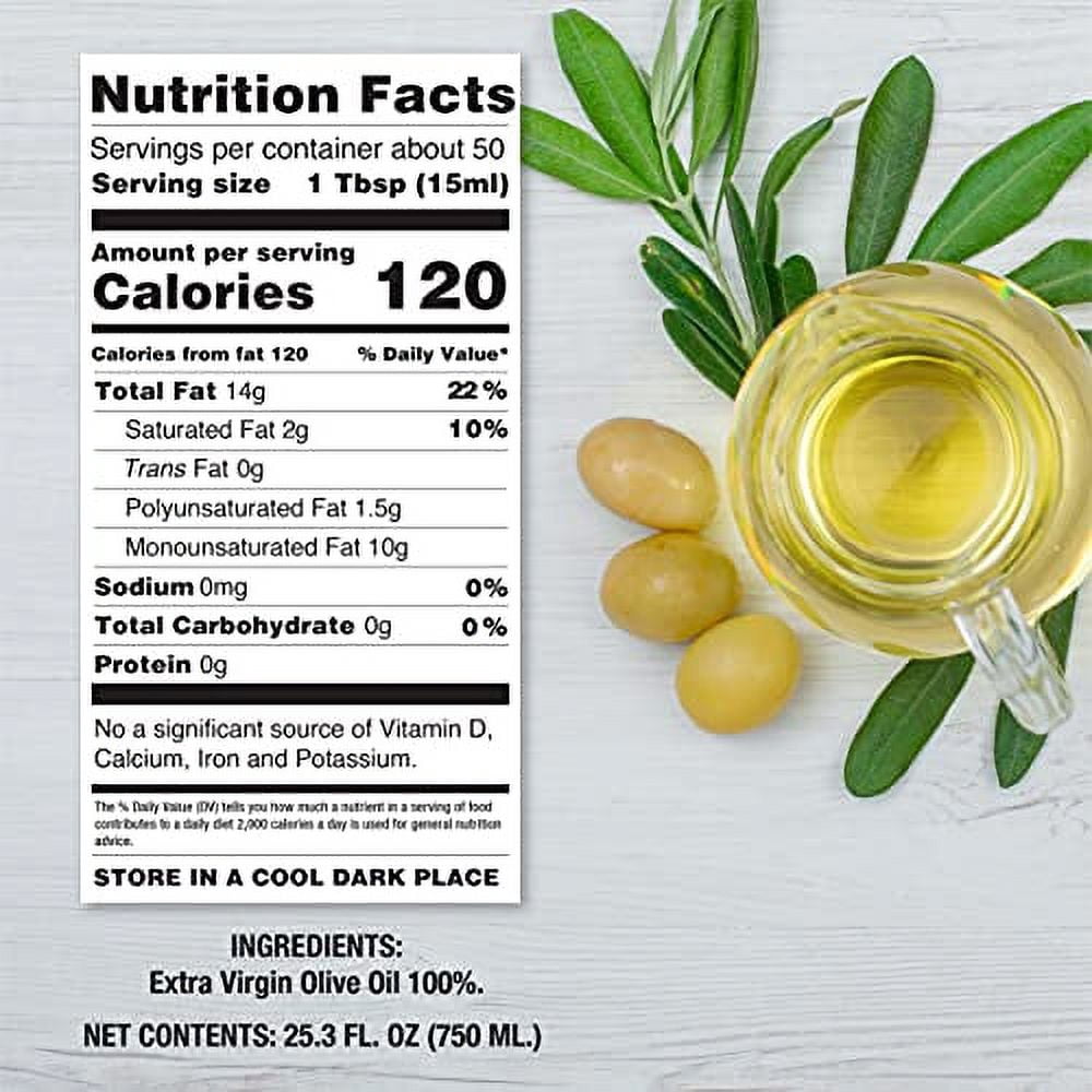 LIVS Suri Blend Extra Virgin Olive Oil – 750ml |Pack of 4| – First Cold Pressed, Unfiltered, Mediterranean Robust Flavor