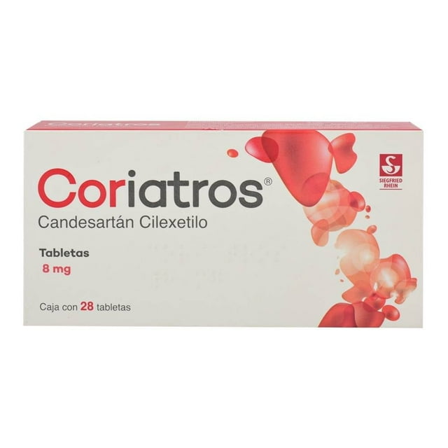 Coriatros 8 mg 28 tabletas