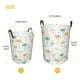 thumbnail image 3 of Fotbe Dandelion Cesto de Ropa con Asas, Cesto Impermeable de Gran Capacidad, Bolsa de Lavado para Dormitorio, Cesto de Ropa con Ruedas y Asas-Medium, 3 of 6