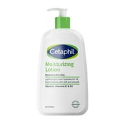 Cetaphil Moisturizing Lotion for Normal to Dry Skin, Hydrating Fragrance Free, 20 fl oz