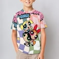thumbnail image 5 of The Powerpuff Girls T-Shirts for Boys Girls, Kids 3D Print Short Sleeve, Unisex Crew Neck Tee Shirts for Youth, 5 of 9