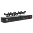 thumbnail image 1 of Pyle 19-Outlet 1U Rackmount PDU Power Distribution Unit - 15 Amp Surge Protector - USB Charging Port - Ground Lift - Circuit Breaker - 15FT Cord - 3, 1 of 5