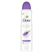 Dove Advanced Care Long Lasting Women's Antiperspirant Deodorant Dry Spray, Lavender Fresh, 3.8 oz