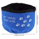 thumbnail image 3 of ColoMX 2pcs plato plegable para perros Food Grade Oxford paño plegable a prueba de agua plato de la taza recipiente de viaje portátil para mascotas comida para gatos alimentación del agua (azul), 3 of 7