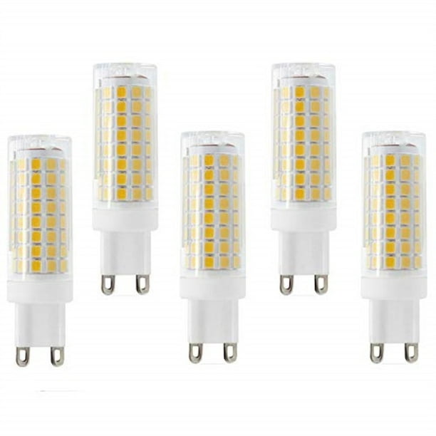 g9 led bulbs, dimmable g9 bipin base bulbs, 7.5w, 75w halogen