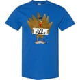 thumbnail image 3 of Inktastic Turkey Holding a Sign Says Eat Pizza T-Shirt, 3 of 5