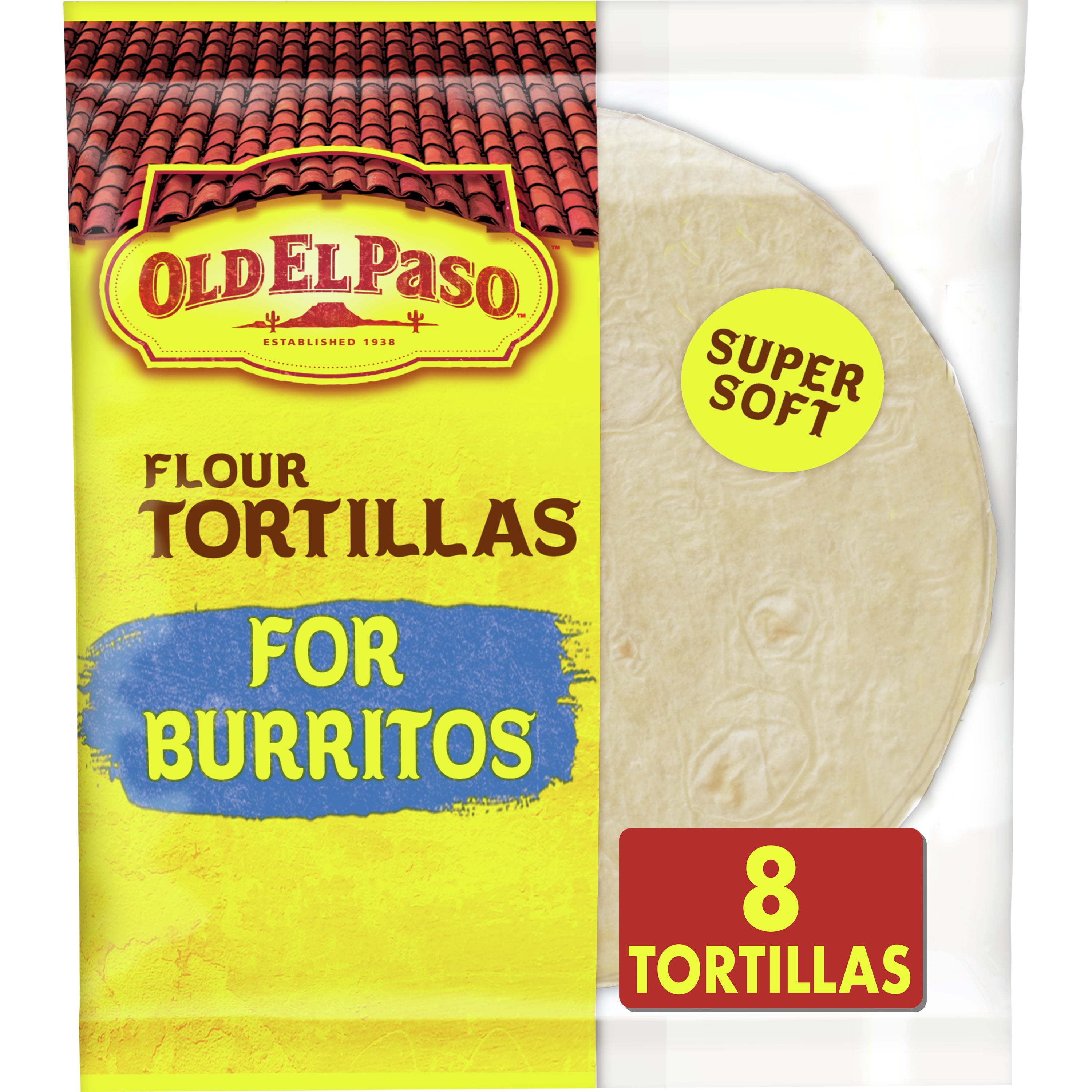 Old El Paso Flour Tortillas, 8 ct, 11 oz