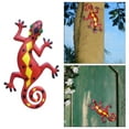 thumbnail image 4 of Decoración de Pared Macarena Escultura de Arte de Gecko 22x13cm, 4 of 8