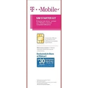 T-mobile Sim Starter Kit With $30 Of Service Included Nano Sized Sim Brand