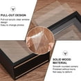 thumbnail image 4 of DIY 5x2.4x10.2 inch Rectangle Shadow Box Wood Shadow Box Display Case Shadow Box Frame with Double Sided Clear Acrylic Window for Dried Flowers Leaves Specimen - Black DIY, 4 of 6