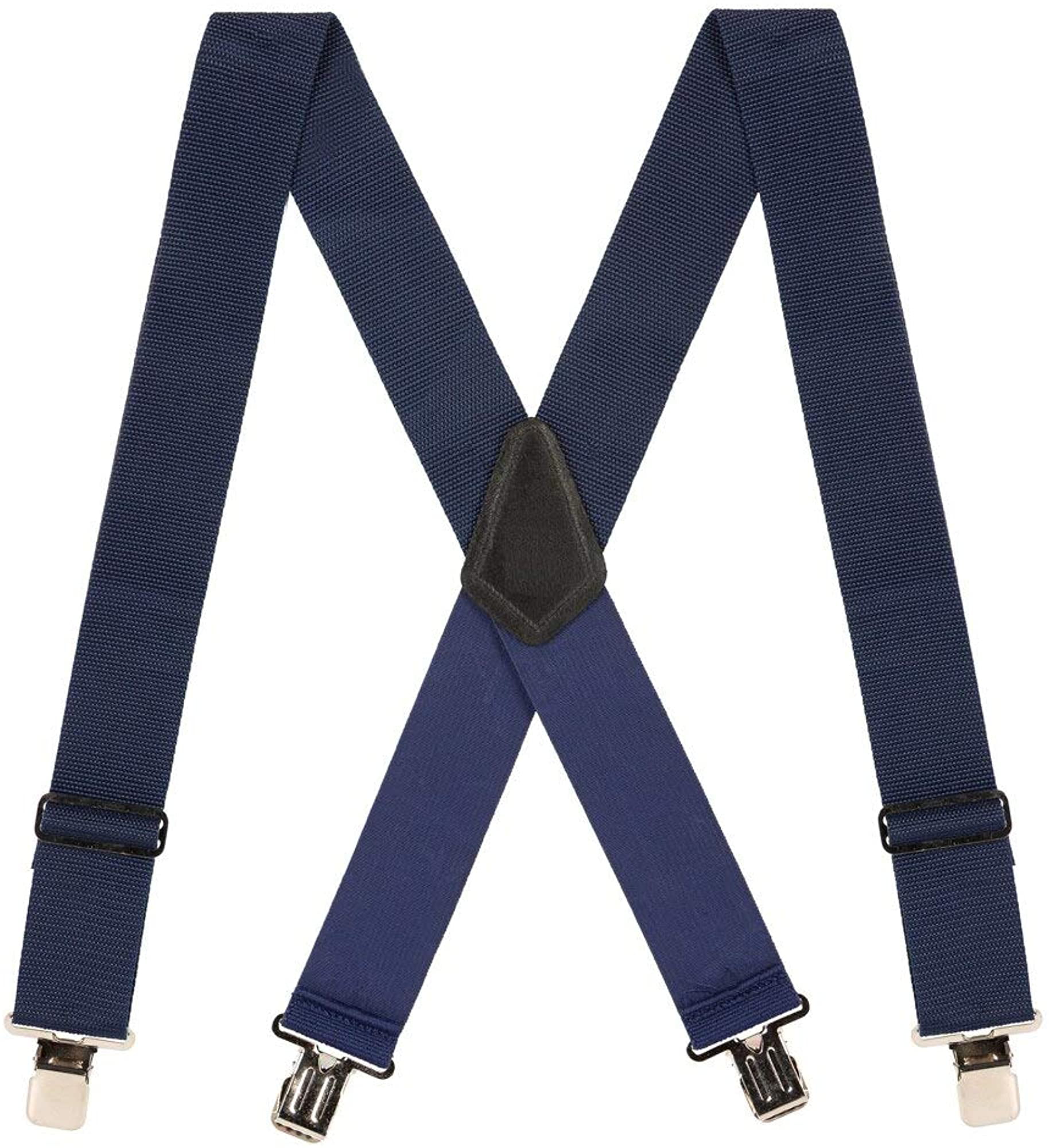 SuspenderStore Mens Heavy Duty Non-Stretch Work Suspenders 4 Sizes, 4 ...