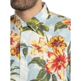 thumbnail image 4 of Superdry Hawaiian Print Short Sleeved Shirt, Blue, 4 of 5
