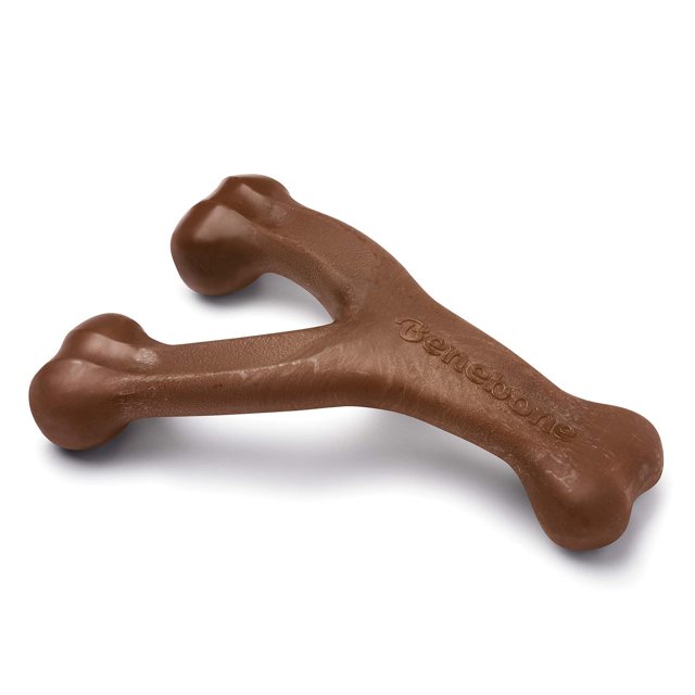 Juguete Mordedor Benebone Sabor Cacahuate Real Grande para Perro