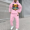 thumbnail image 4 of CONZONE Men's Tracksuit Sets Casual 2 Peice Sweatsuit Set for Men Casual Graphic Y2K Hoodies Pants Cozy Fall Winter Athletic Jogging Outfits, 4 of 4