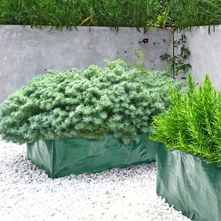 35 Gallon Large PE Fabric Raised Planting Bed Garden Grow Bags