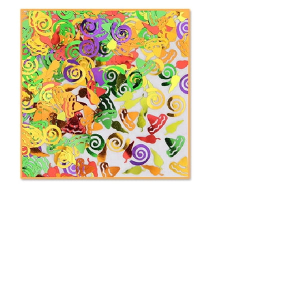 Beistle Pack of 6 Multicolor Mexican Fiesta Party Confetti Bags 0.5 oz.