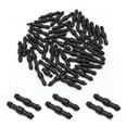 thumbnail image 2 of Unique Bargains 50Pcs Black Plastic Joiner Air Water Fuel Hose Pipe Tube Fastener Connector, 2 of 2