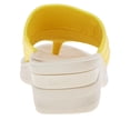 thumbnail image 5 of Bzees Womens Dallas Sandals 8 Yellow, 5 of 8