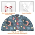 thumbnail image 4 of Sikiie Watermelons Dachshunds 30-48 inches {designName} Print Christmas Tree Skirt Snowman Xmas Tree Skirt with Edge Christmas Decorations for Holiday Party36", 4 of 7