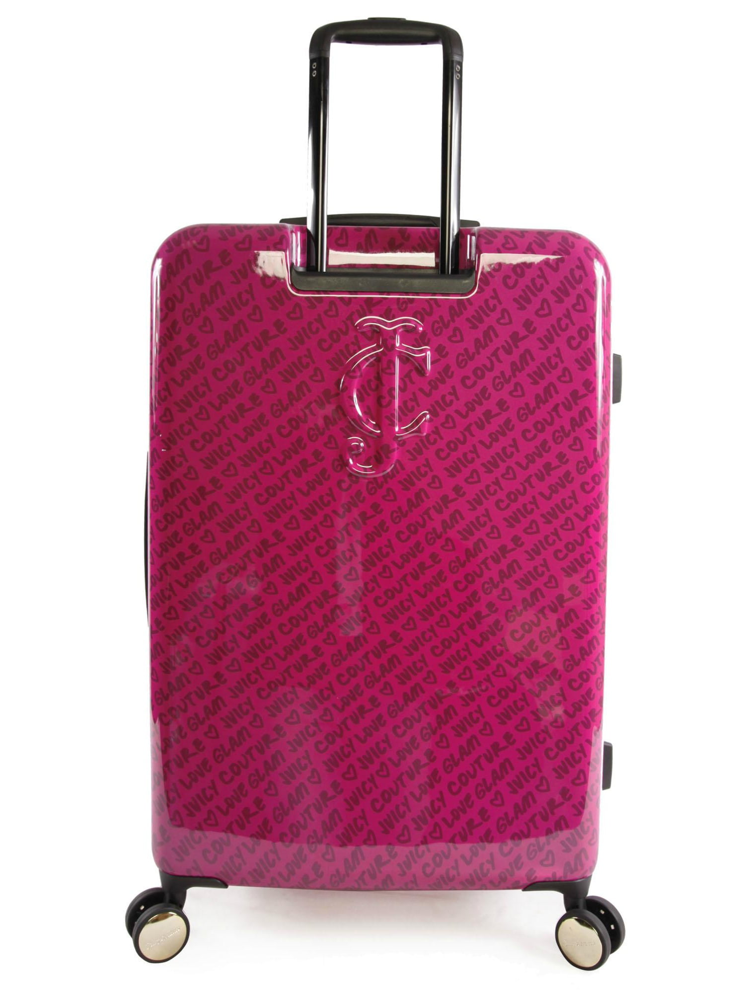 Juicy Cassandra Hardside Luggage in Fuchsia - Walmart.com