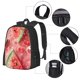 thumbnail image 2 of Balery Refreshing Watermelon Slices Mochila para hombre y mujer - Tela Oxford 600D resistente - Gran capacidad, resistente al agua, ideal para la escuela, viajes y senderismo, 2 of 6
