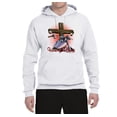 thumbnail image 2 of Vintage Driven By The Spirit Christian Verse Inspirational/Christian Unisex Graphic Hoodie Sweatshirt, White, 3XL, 2 of 3