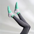 thumbnail image 1 of Calcetines de yoga con dispensación binaural, antideslizantes, para mujer, para otoño e invierno, para interiores, con partículas de silicona, 1 of 2