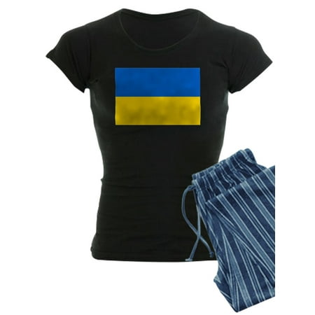

CafePress - Flag Of Ukraine Pajamas - Women s Dark Pajamas