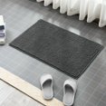 thumbnail image 2 of Subrtex Chenille Microfiber Non Slip Absorbent Soft and Thick Washable Dry Fast Noodle Bath Mat, 2 of 6