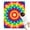 Rainbow Tie Dye, variant on Rainbow Tie Dye Circular Pattern Blanket,Comfortable Soft Flannel Throw Blanket,All Season,Warm Lightweight Blankets for Sofa Bed Couch Living Room Chair,30"x40"