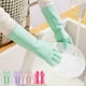 thumbnail image 1 of Guantes de limpieza de goma engrosada - Lavaplatos y guantes domésticos, guantes duraderos de cocina para lavar platos, colada y limpieza, talla M, 1 par, 1 of 2