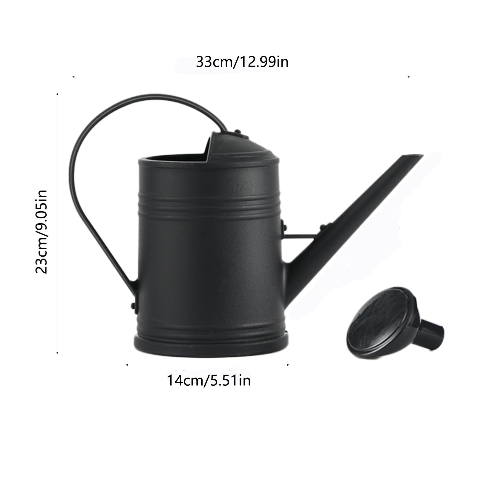 Long Spout Watering Can for Indoor Plants 2L Watering Kettle with Long Nozzle, Plastic Gardening Watering Can for Indoor Plants, Flower Wall Decor