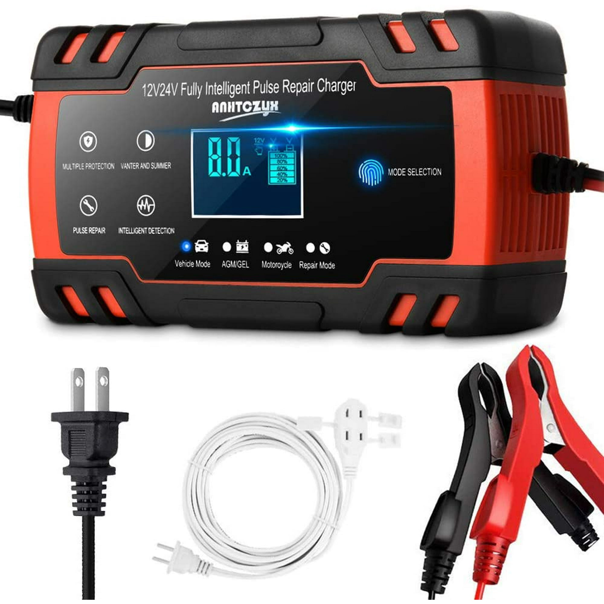 12v intelligent инструкция. Battery Charger 12v/24. Fully Intelligent Pulse Repair Charger 12v 24v. Pulse Repair Battery Charger 12v 8a-24v 4a. 12v Intelligent Pulse Charger.