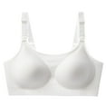 thumbnail image 3 of Bra for Women Lightweight Solid Color Adjustable Strap Nursing Maternity Bra with Supportive Design for Everyday Comfort, 3 of 7