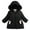 #219-Black, variant on Favoffer Toddler Kids Color Block Coat Padded Hoodie Fall Parka Puffer Jacket Zip-Up Long Sleeve Winter Warm Outwear for Daily Sports Vacation 3-8Y