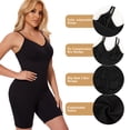 thumbnail image 3 of MISS COCOLI Women Shapewear Full Body Tummy Control Bodysuit Mid Thigh Body Shaper Butt Lifting, 3 of 8