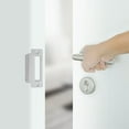 thumbnail image 3 of 6pcs Door Strike Plate Reinforcement Door Security Devices For Wooden Room Doors Metal Lock Plate For Home Security Door Plate Security Device, 3 of 6