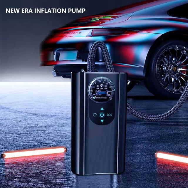 Maoww Powerful Digital 12v Car Wired Air Compressor Universal Handheld Electric Inflator LCD Display Mini Auto Bike Accessory digital/univeral